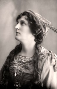 Evelyn Millard 1869-1941, angielska aktorka, początek XX wieku.