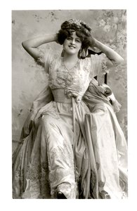 Marie Studholme 1875-1930, angielska aktorka, 1900.