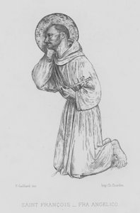 Św. Franciszek z Asyżu (lito) autorstwa Fra (after) Angelico
