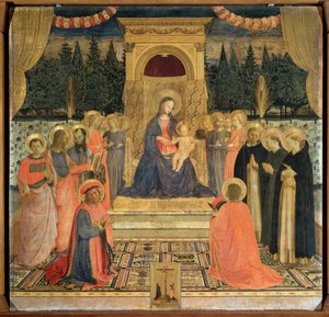 Ołtarz św. 1438-1440 (tempera na panelu) autorstwa Fra  Angelico