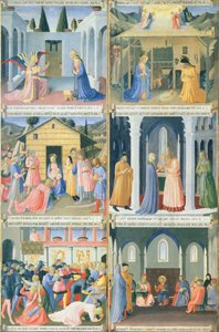 Sceny z dzieciństwa Jezusa, fragment panelu z Armadio degli Argenti (Srebrna Skrzynia) z życiem Jezusa