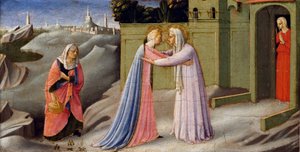 Nawiedzenie (ołtarz), obraz Fra Angelico, ok. 1440