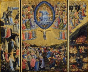 Sąd Ostateczny. 1440-45 autorstwa Fra Angelico