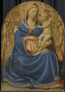 Madonna Pokory autorstwa Fra Angelico