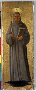 Św. Bernard z Clairvaux, ok.1435-40 (tempera na drewnie topoli)