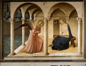 Zwiastowanie autorstwa Fra Angelico
