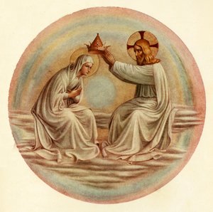 Koronacja NMP, XV w., ok. 1909 r. autorstwa Fra Angelico