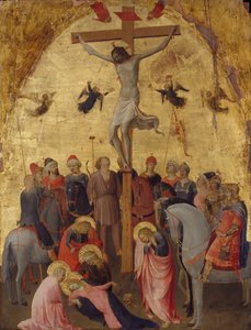 Ukrzyżowanie, ca. 1420-23. autorstwa Fra Angelico