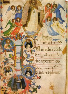 święty domeniko w chwale autorstwa Fra Angelico