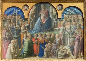 Koronacja Dziewicy autorstwa Fra Filippo Lippi