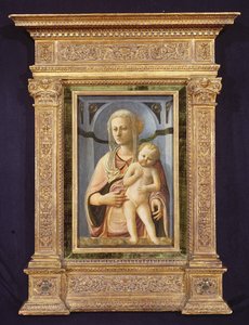 Madonna z Dzieciątkiem, c.1435 (tempera na panelu) autorstwa Fra Filippo Lippi