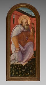 Panel z tryptyku: Św. Antoni Opat