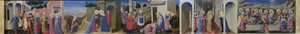 Predella Ołtarza Zwiastowanie, ok. 1930 1433-1434. autorstwa Fra Giovanni Angelico da Fiesole