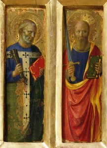 Apostołowie Piotr i Paweł Z Ołtarza Perugii, ok. 1437.