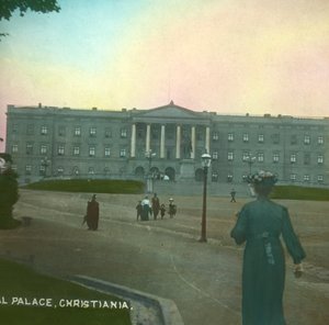 Pałac Królewski, Christiania, Oslo, Norwegia, koniec XIX-początek XX wieku.