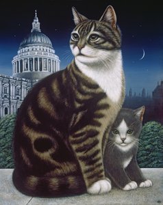Wiara, kot św. Pawła, 1995 (olej i tempera na panelu)