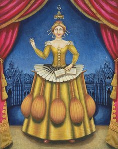 The Musicians Wife, 2002 (olej i tempera na panelu)