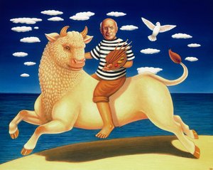 Yo Picasso, 2003 (olej i tempera na panelu)