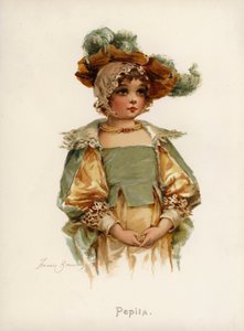 Dziewczyny: Pepita (kolor lito) autorstwa Frances Brundage