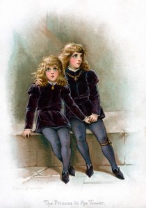 Książęta w wieży, 1897.