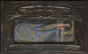 Kochaj, jeśli twoje warkocze będą tak ciemne, jak ciemne muszą być te ukryte oczy, około 1896 r. (kuty metal)