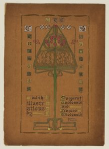 Strona tytułowa „Opowieść bożonarodzeniowa”, 1895-96