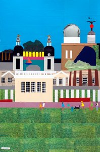 Greenwich Royal Park, 2009 (kolaż na papierze)