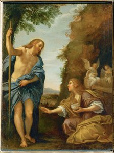 Chrystus i Magdalena ... autorstwa Francesco Albani