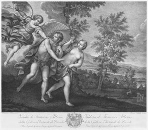 Wygnanie z raju autorstwa Francesco Albani
