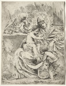 Święta Rodzina autorstwa Francesco Amato