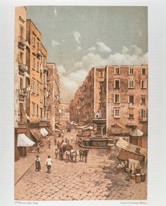 Włochy, Neapol, Droga Portowa autorstwa Francesco Aversano