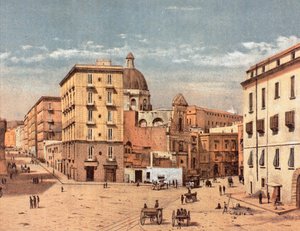 Plac San Francesco przy Porta Capuana w Neapolu