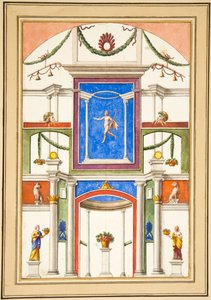 Holkham II. 13, folio z Albumu Ashby II (wc na papierze) autorstwa Francesco Bartoli
