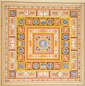 Holkham II. 23, folio z Albumu Ashby II (wc na papierze) autorstwa Francesco Bartoli