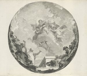 Wniebowstąpienie Maryi autorstwa Francesco Bartolozzi (attributed to)