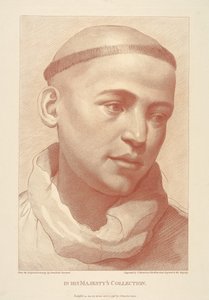 Głowa mnicha autorstwa Francesco Bartolozzi