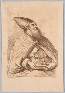 Papież z książką autorstwa Francesco Bartolozzi
