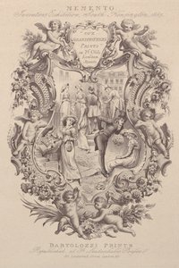 Reklama Memento, Wystawa Wynalazków, South Kensington, 1885, ca. 1885. autorstwa Francesco Bartolozzi