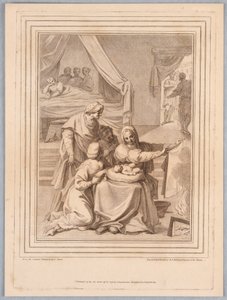Narodziny Pyrrusa autorstwa Francesco Bartolozzi