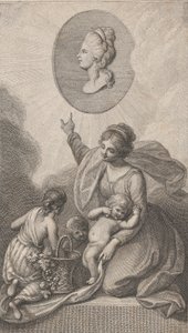 Charity, z Przyjaciela Dzieci, 1788. autorstwa Francesco Bartolozzi