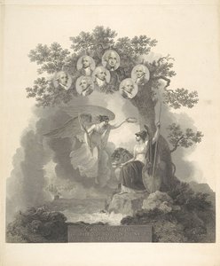 Upamiętnienie zwycięstwa z 1 czerwca 1794 roku autorstwa Francesco Bartolozzi