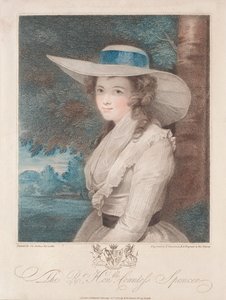 Hrabina Spencer autorstwa Francesco Bartolozzi