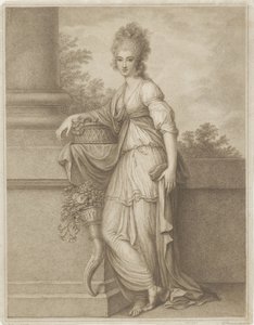 Flora autorstwa Francesco Bartolozzi