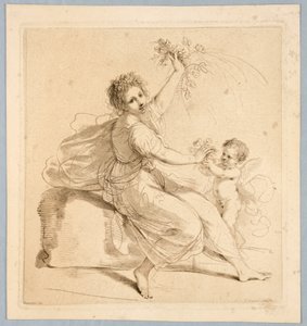 Flora z chłopcem autorstwa Francesco Bartolozzi