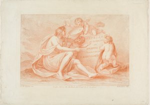Frontispis z "Rudiments of Drawing" Ciprianiego
