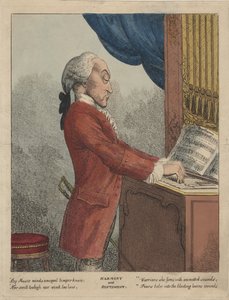 Harmonia i sentyment, ok. 1785 (akwaforta ręcznie kolorowana) autorstwa Francesco Bartolozzi