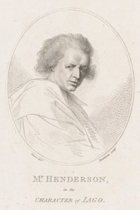 John Henderson, w postaci Otella Iago Szekspira, 1786. autorstwa Francesco Bartolozzi