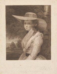 Lavinia Spencer (z domu Bingham), hrabina Spencer autorstwa Francesco Bartolozzi