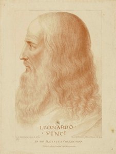 Leonardo da Vinci, 1795. autorstwa Francesco Bartolozzi