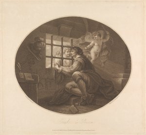 Lovelace w więzieniu autorstwa Francesco Bartolozzi